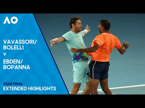 Bolelli/Vavassori v Bopanna/Ebden Extended Highlights | Australian Open 2024 Final