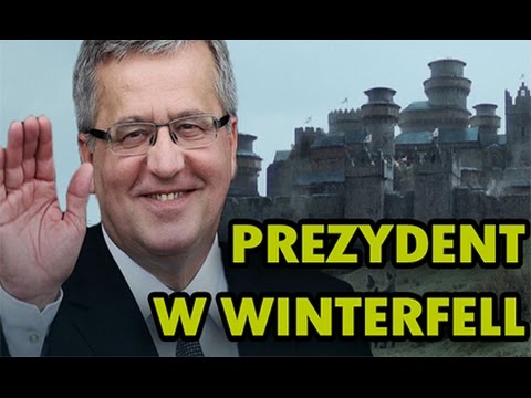 Wiec Bronisława Komorowskiego w Winterfell