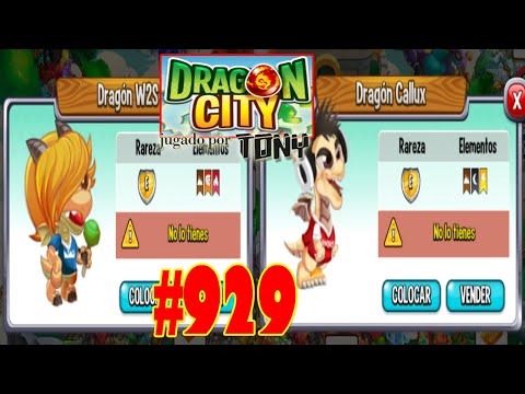 Dragon City "Capítulo 929 - El Dragón W2S y  Dragón Callux" por Tony