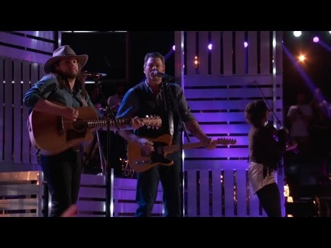 The Voice US Live Finale - Adam Wakefield and Blake Shelton "The Conversation"