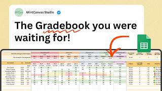 The best way to grade your Students in Google Sheets - Spreadsheet Tour