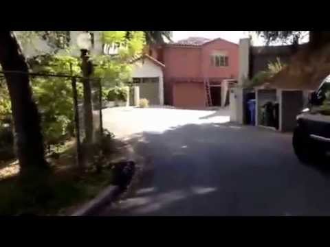 POV. Belden Drive; Beachwood Canyon, Los Angeles, CA 90068