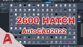 AutoCAD 2022 | How to Install Custom Hatch Patterns