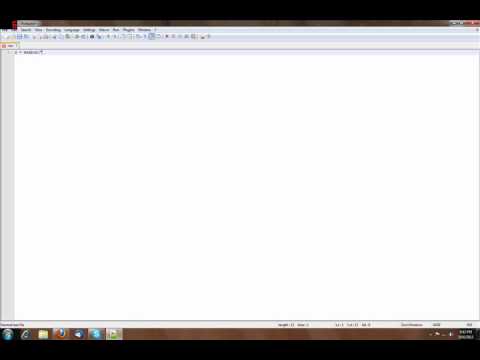 How to program Visual basic script part 1