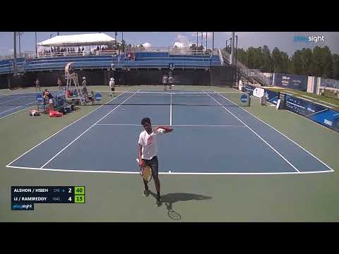 Christian Alshon/Derek Hsieh v Abhi Ramireddy/Daniel Li - CHI v WAS (match incomplete)