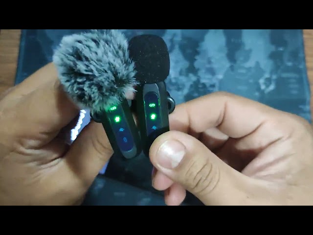 Vídeo relacionado con XIXIXIAXIA Micrófono Lavalier inalámbrico con Pantalla LED, micrófonos Lavalier con Clip con reducción de Ruido, para grabación de Video, Tiktok, Youtube, Vlog Podcast Content Creator (Negro)