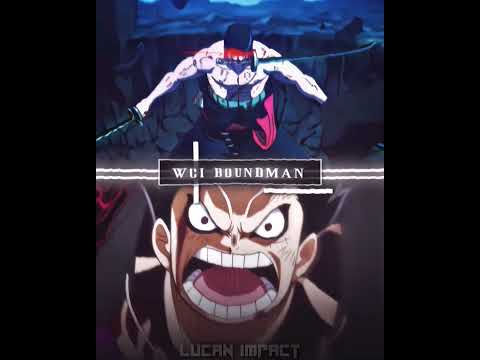 Zoro vs Luffy's forms