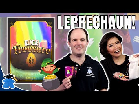 Dice Treasure - Dice puzzle to gain the Leprechaun's treasure.