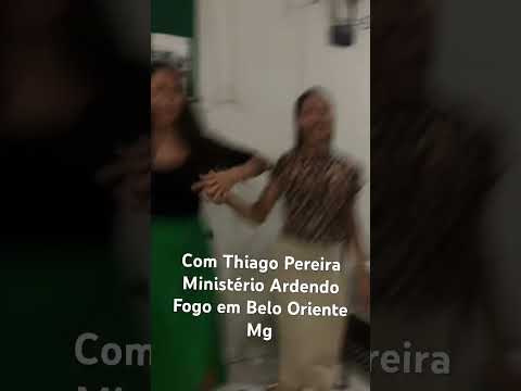 Tocando com Thiago Pereira (ministério ardendo fogo) em Belo Oriente Mg