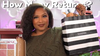 Trying NEW Sephora Sale Makeup 💄 What worked for Textured Skin! Pt1