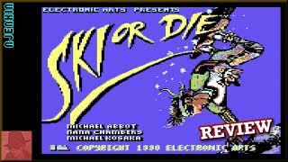 Ski or Die - on the Commodore 64 !! with Commentary
