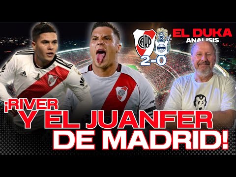 RIVER AND JUANFER FROM MADRID - River vs Gimnasia LP (2-0) - ELDUKA