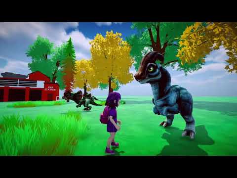 Neylan Play and Toys Jurassic World Dinosaur Disappeared! Find Dinosaur In Jungle - T-Rex