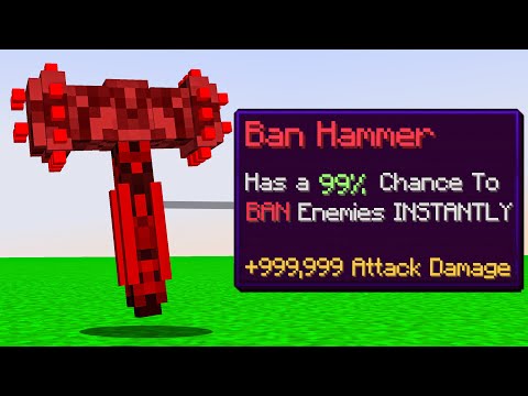 WARNING: This Minecraft Weapon Will Get You BANNED!