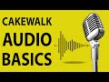 How To Use Cakewalk By Bandlab Audio Basics