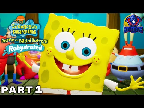 SpongeBob SquarePants: Battle for Bikini Bottom Rehydrated Walkthrough Gameplay Part 1 - (FULL GAME) - YouTube