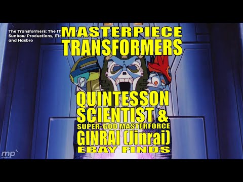 [UNBOXINGS] Ginrai and Quintesson Scientist