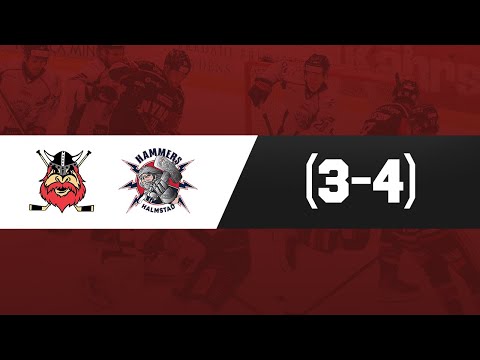 Highlights Allettan: Nybro Vikings - Halmstad HF (3-4)