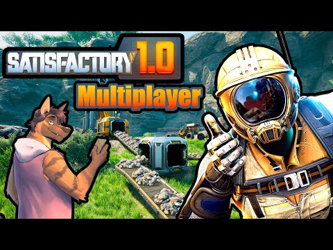 IT'S FINALLY OUT - Let's Play Satisfactory 1.0 Multiplayer [Part 1]