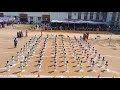 11th Junior Sports Day Ball Drill By UKG