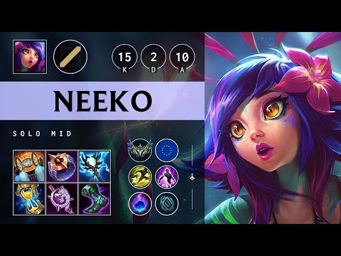Neeko Mid vs Qiyana - EUW Challenger Patch 25.21