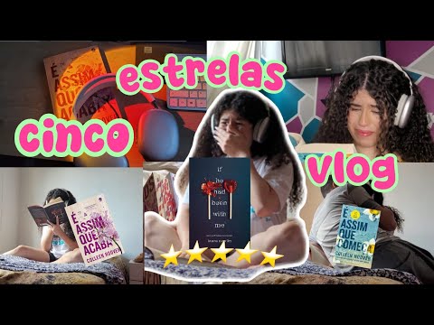 LI O LIVRO MAIS TRISTE DO ANO|  VLOG DE LEITURA *só livro 5 estrelas* 📖 ⭐