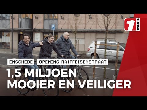 ‘Nieuwe’ Raiffeisenstraat in Enschede open