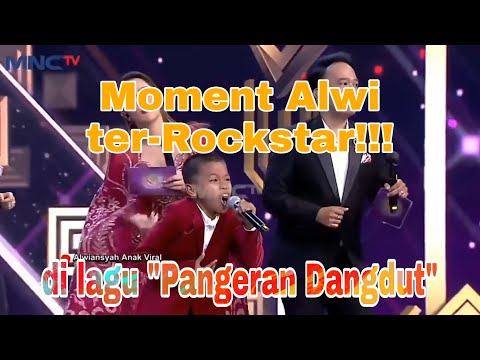 Moment Alwi ter-Rockstar! Saat ferform lagu "Pangeran Dangdut" di MNCTV #alwiansyah #bocahviral