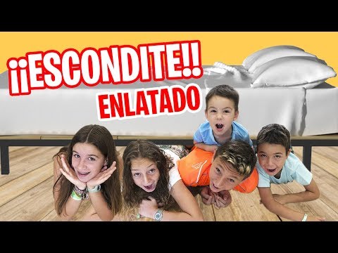 ESCONDITE ENLATADO con AMIGOS en nuestra NUEVA CASA