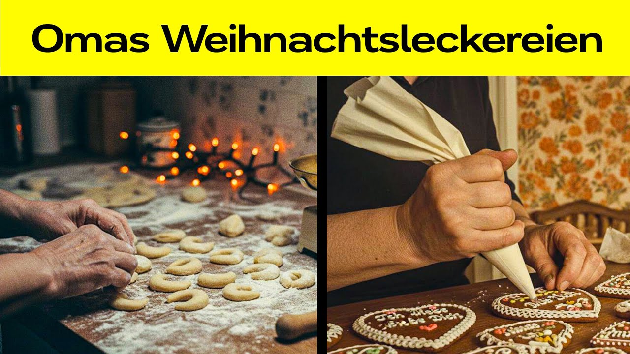 Omas Weihnachtsbäckerei