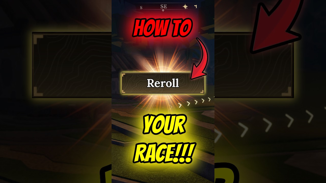 How to easily ReRoll your Race in The Forge!