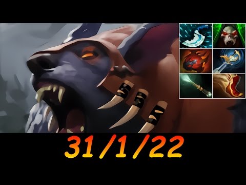 Dota 2 Ursa 31/1/22 (Kill/Death/Assist) Top MMR 736 GPM Ranked Full Gameplay