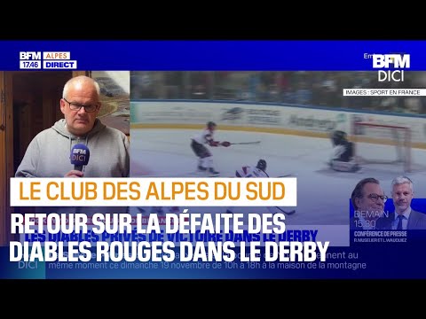 Hockey: les Diables Rouges confiants malgré la défaite contre les Rapaces de Gap