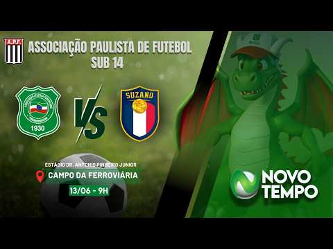 SUB 14 - FERROVIÁRIA X SUZANO 9H | COPA SÃO PAULO