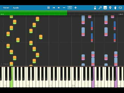 Synthesia Dragon Ball Z Super Butoden Freezer MIDI theme