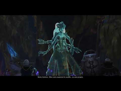 Wow: Battle for Azeroth: Cinématique en jeu: première rencontre avec la reine Azshara (Alliance)
