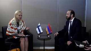 The meeting of the Foreign Ministers of Armenia and Finland