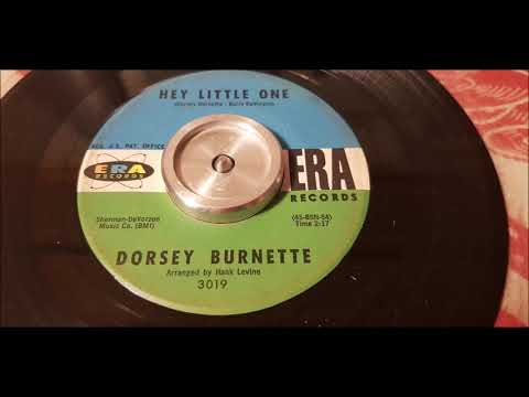 Dorsey Burnette  - Hey Little One - 1960 Teen - ERA 3019