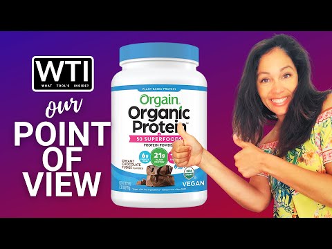Orgain Organic Chocolate Protein Powder - WTI product video review