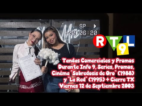 RTL9 CL: Inicio Cinéma - 12 Septiembre 2003 (Noche)