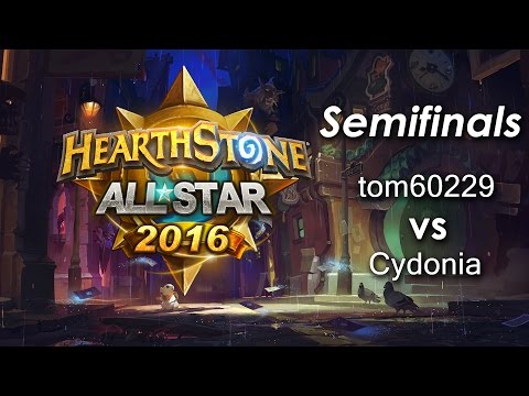Hearthstone ALLSTAR SemiFinal#1 - Cydonia vs tom60229