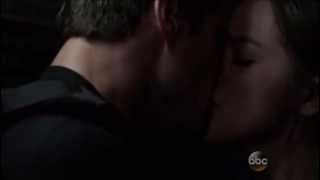 01x17 Skye and Ward kiss