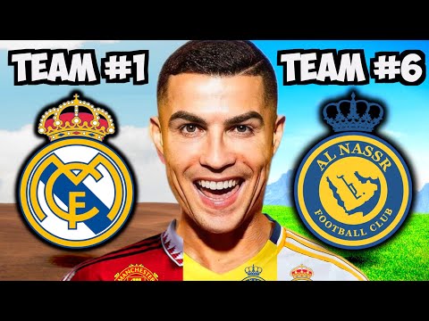 Ich habe 1 SAISON mit JEDEM CR7 Team gespielt! 🐐🇵🇹