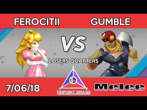 Gumble (Captain Falcon) vs Ferocitii (Peach) - Tripoint Smash 18 Loser's Quarters