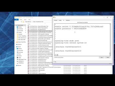 CCNA 1 Chapter 2 Lab Video