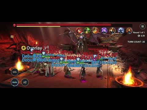 Raid Shadow Legends Sand Devil Full Auto Stage 25 Revive on Death
