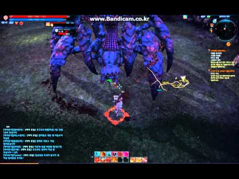 Tera Online Lv 32 Berserker Arachnea solo gameplay