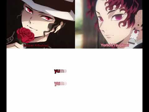 Furigana Rubi Lyrics(Sung by:Toshihiko Seki&Kazuhiko Inoue)(ft:Muzan Kibutsuji&Yoriichi Tsugikuni)