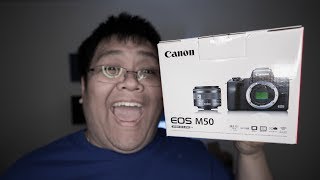 Canon M50 Unboxing