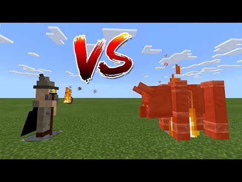 MrPogz Zamora - Ravager vs Wizard - Minecraft